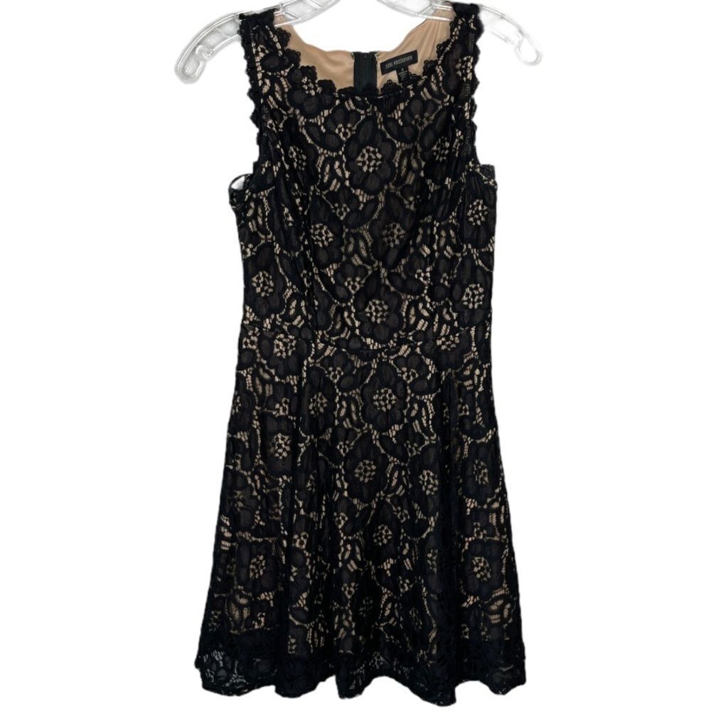Jodi Kristopher Lace Dress Black